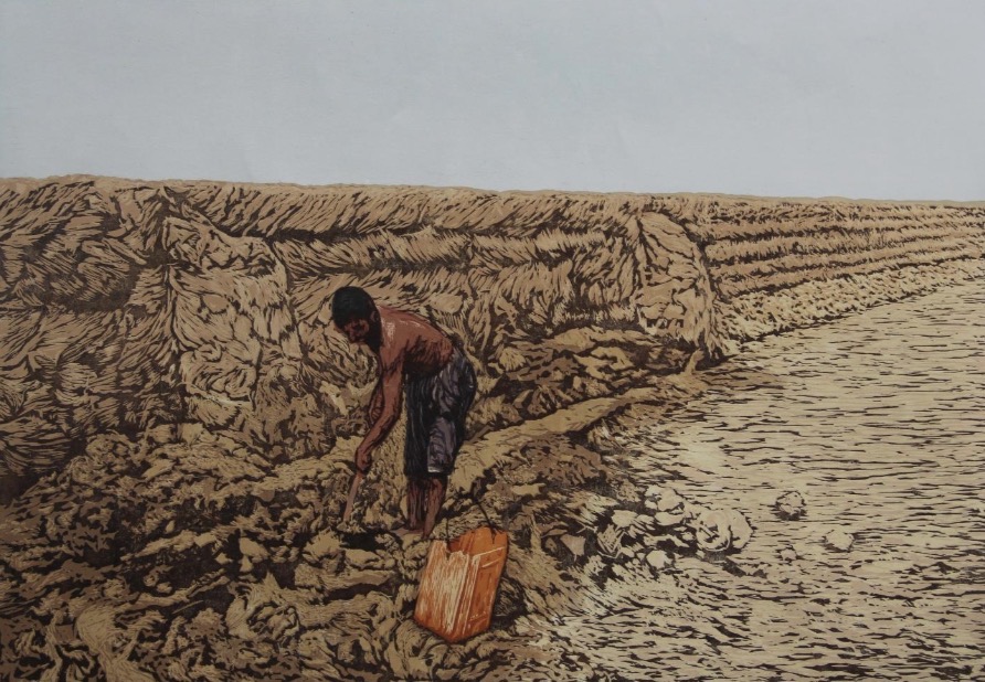In Continuation II by Gulzar Ali