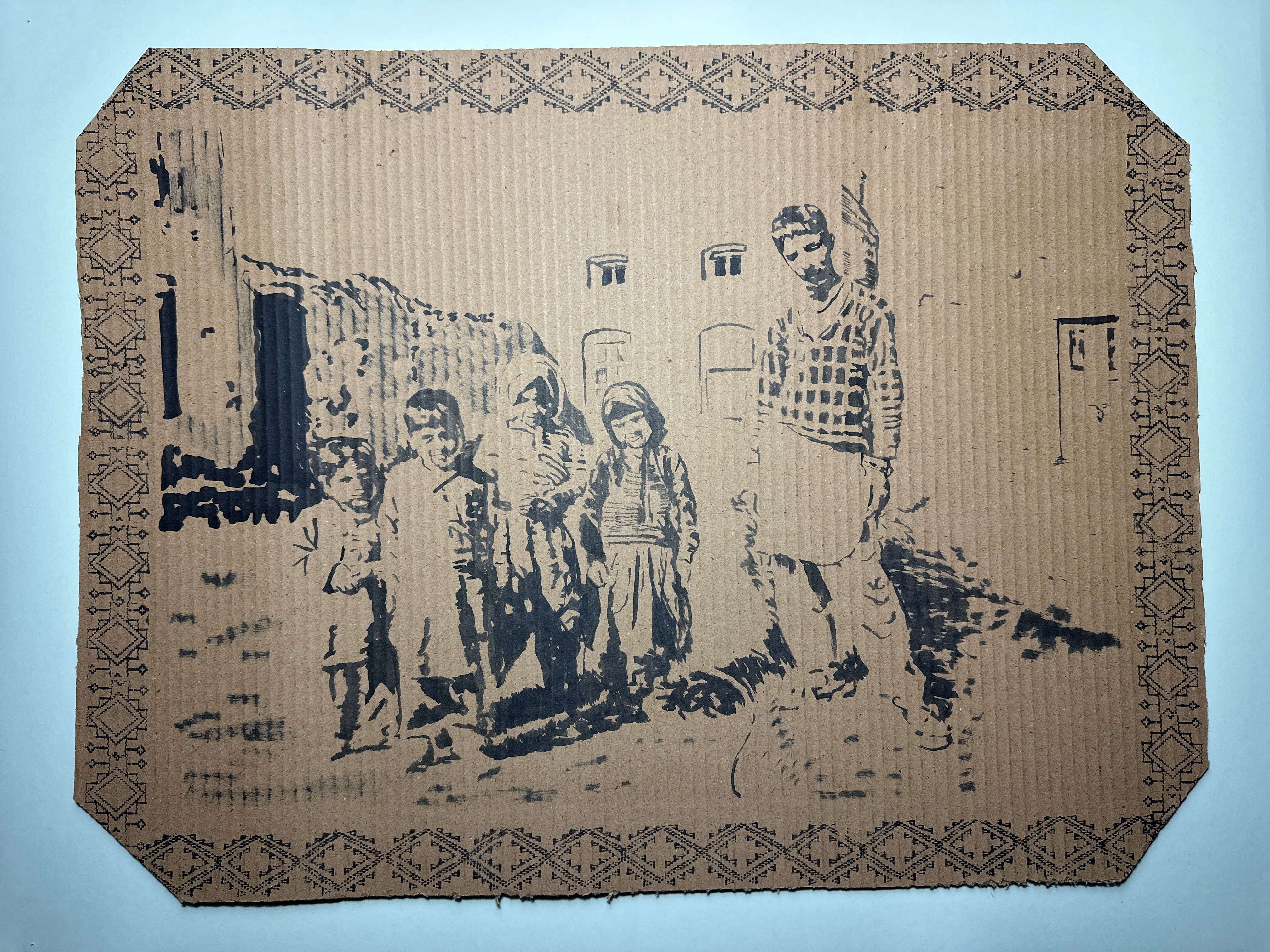 Cardboard Memories IIII by Mir
